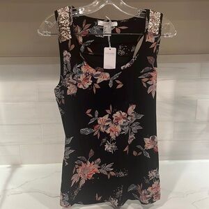 VENUS x Lascana Sequin Floral Tank